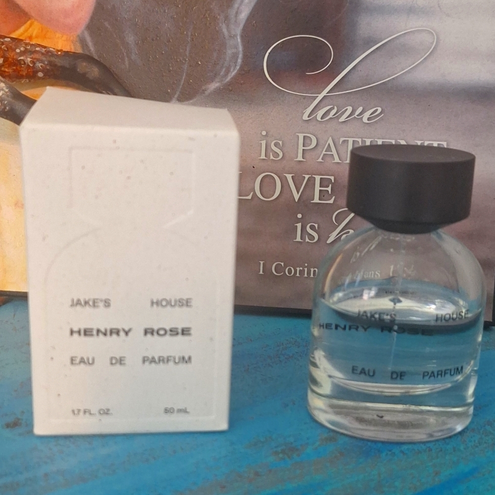 Henry Rose Jake's House 50ml Spray Parfum With Box. Partially Used .Stored In AC
